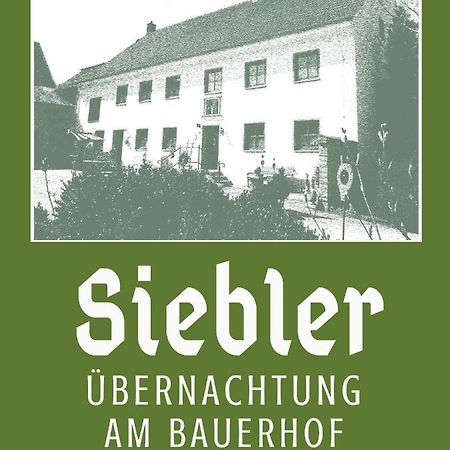 Siebler Uebernachtungen Am Bauernhof Apartment Wolnzach Ngoại thất bức ảnh
